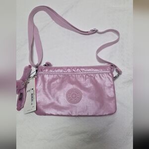 NWT Pink Kipling Women's Crossbody Bag